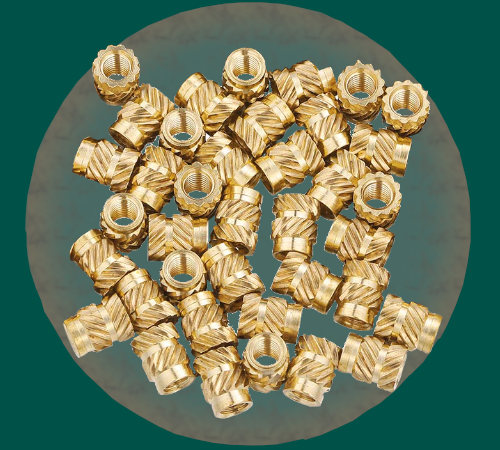 Brass Embedment Nuts for Printer gears