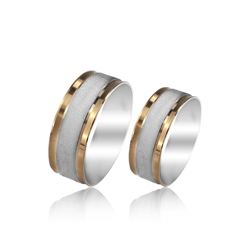 Gold :14K (585) Stone : - Women Size : 5-13 Man Size : 7-13 Weight : 14,00 gr