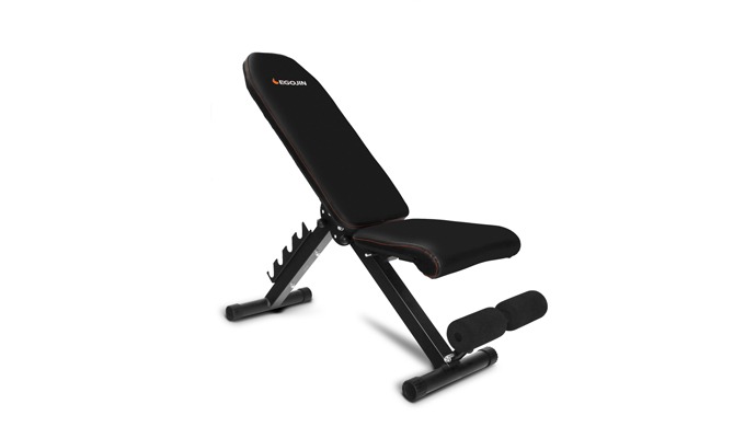 Flat, Incline, Decline benches in one 3-level angle adjustment Product Size (mm): 1350(L)*367(W)*520...