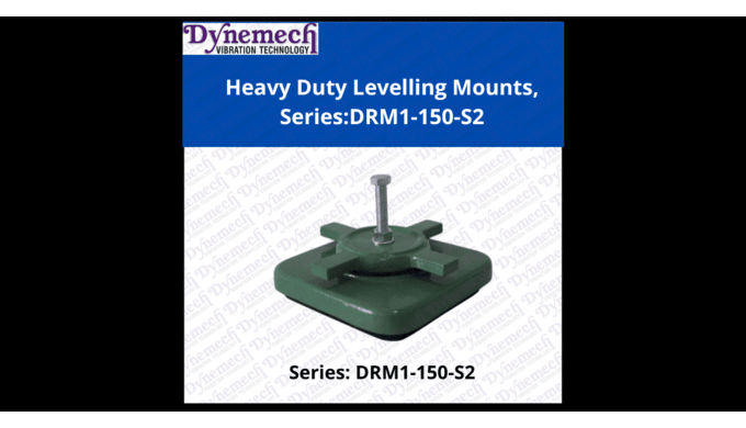 DRM mounts levelling is done using a large lever screw. This screw transmits static and dynamic load...