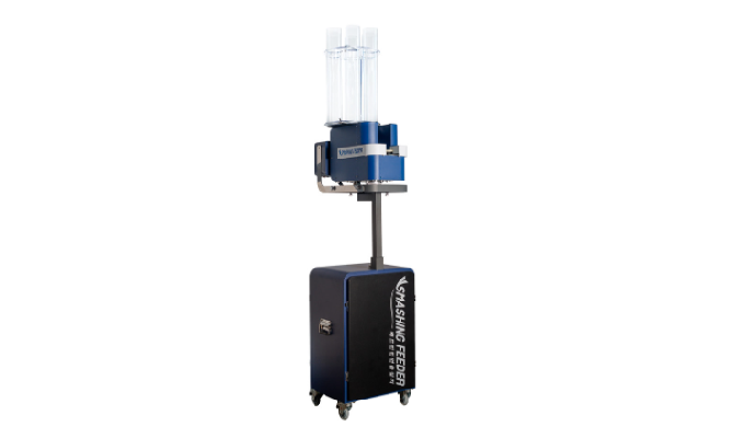 Smashing Feeder, Automatic Shuttlecock Launcher The 'Smashing Feeder' is a user-oriented product tha...