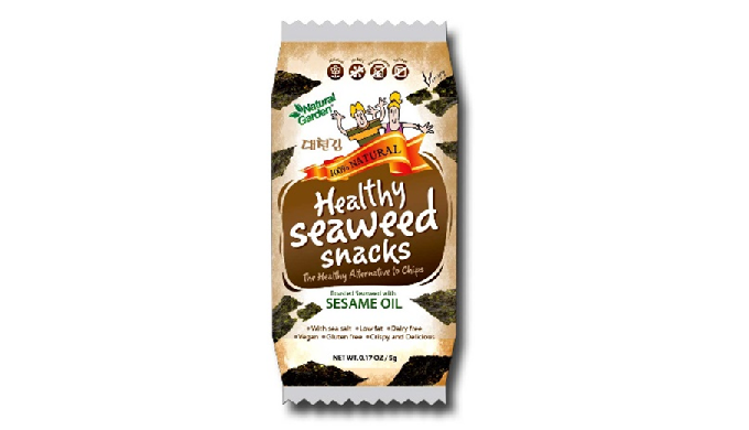 Double crunch Seaweed Snack er en velsmagende og ny snack, der er et sundt alternativ til chips. Dou...