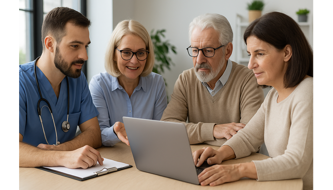 Compte en ligne et coordination pluridisciplinaire: fluidifier les échanges entre soignants, administratifs et familles