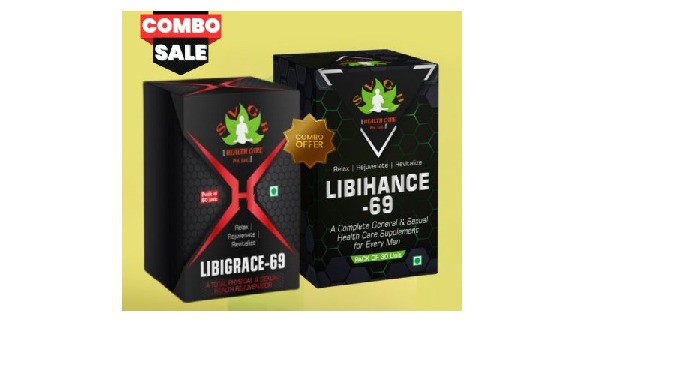 Offer along with two products Libihance-69 & Libigrace -69 total pice is 8600 rs. After 50% Laun...