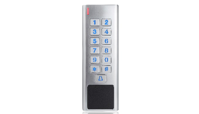 Brief introduction This new generation metal access control/reader with doorbell button conforms to ...