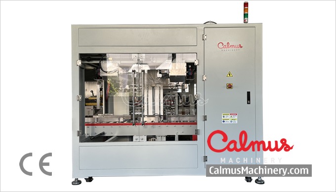 Bag Insertion Machine for Lining Boxes with Liners