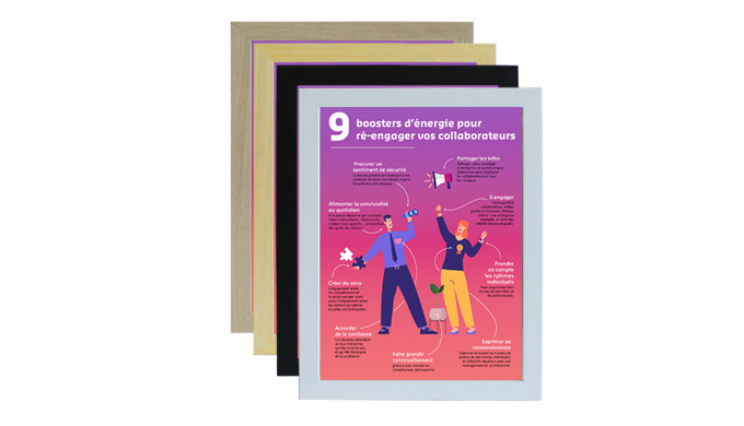 Cadres Profilés Bois Déco 70 x 100 cm