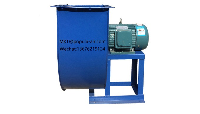 Foshan POPULA Fan Smoke Exhaust Pipeline Centrifugal Fan Ventilation Industry 4-72 A Series Centrifu...