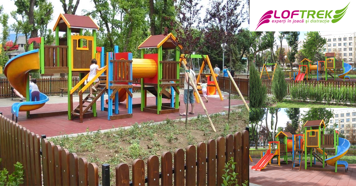 Loftrek SRL vinde si instaleaza o gama variata de echipamente de joaca pentru hoteluri, parcuri, gra...