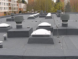 Ploché střechy - rekonstrukce, opravy, izolace