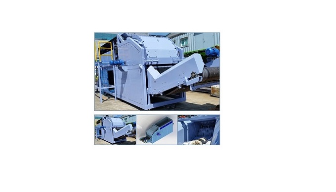 FBO1500 is a device to open waste bags from household or plant. Octagonal drum layers are cross-liki...