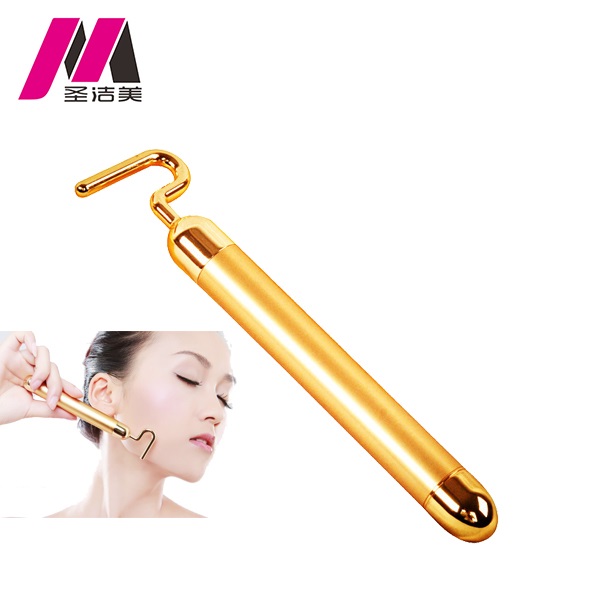 Introduction: 24K gold, with T-shaped head, when the head is exposed to the skin, the power will inc...