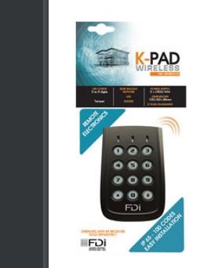Clavier K-PAD HF sans fil FDI