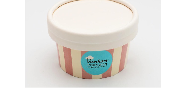 Our disposable ice cream paper cups have a wide range of styles, products include 3.5oz85ml, 4oz125m...