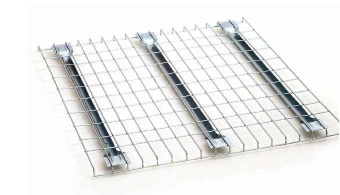 These metal shelving platforms offer a versatile solution for storing various items such as pallets,...