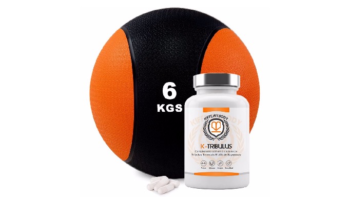 Complemento nutricional natural, compuesto por extracto seco de Tribulus Terrestris con el porcentaj...