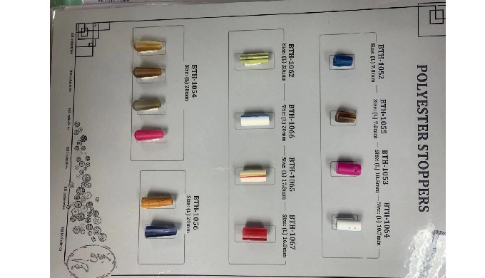 Dear sir, We have production plants located in South China making all kinds of button, toggle, buckl...