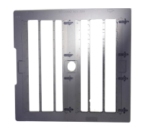 This Jig used for SMT processes is equipped with separate devices to elastically fix arrayed PCBs to...