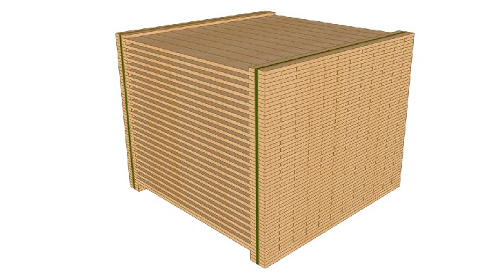 Wir produzieren und liefern Palettenbretter in Dimensionen 22 x 98 / 143 x 800 / 1000 / 1200 mm sowi...