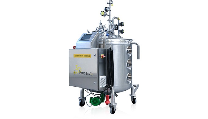 CUVE MOBILE Stockez et transférez vos productions fluides Conforme aux exigences pharmaceutiques, co...