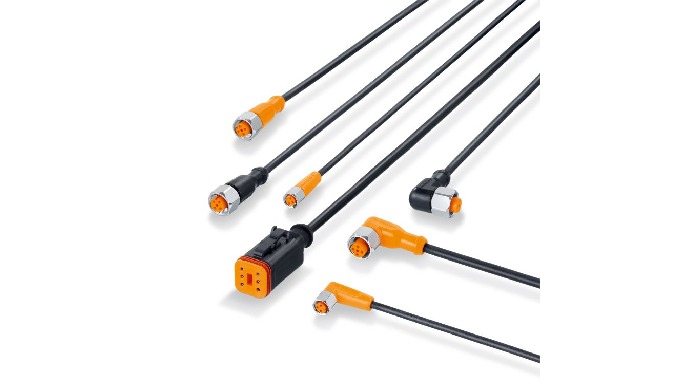 ifm's ecolink series comprises sockets, cable plugs, jumper cables and splitter boxes in M8 and M12 ...