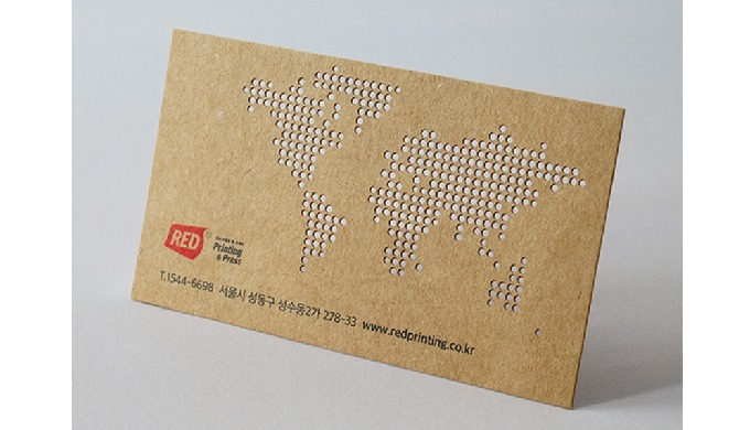 Using our highly advanced laser cutting technology to transform a plain card into a sophisticated, s...