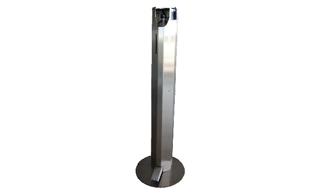 Distributeur Foot Gel Inox