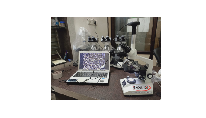 Trinocular Microscope with Camera Without PC (BSCO) Model: BSEX-207