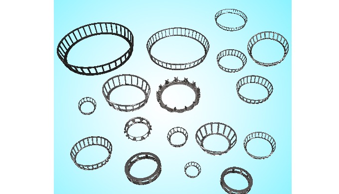 Meatal Bearing Cages