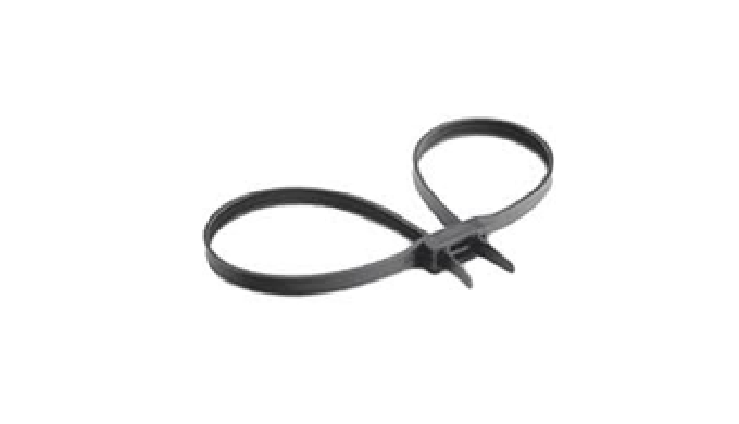 #Product Description Plastic handcuff kit consisting of two loops, handcuff...