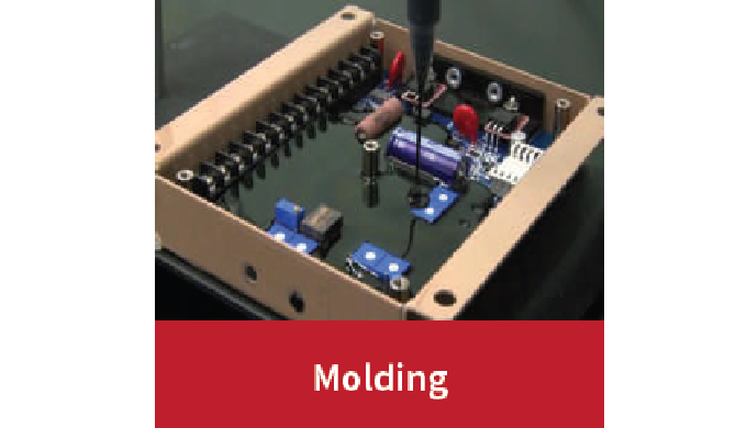 مركب ، مركب حراري (= قولبة ، تأصيص)