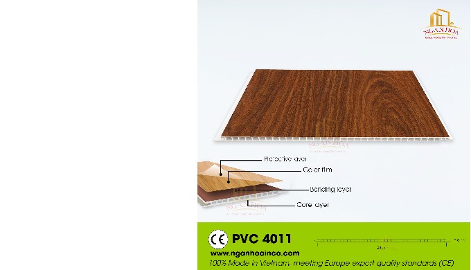 PVC ceiling and wall cladding panels are interior decoration materials made from virgin plastic Poly...