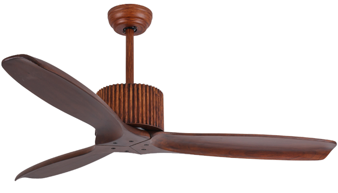 52 Fan Ceiling Wood Without Light, Stylish Ceiling Fans Without Lights