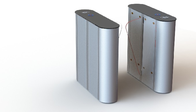 WR-228 Rapid Transit Turnstiles are specially designed for plaza entrances ...