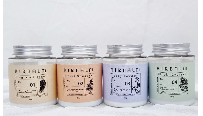 Safe deodorant made from cosmetic raw materals - Fragrance free - Floral bouquet - Baby powder - Hin...