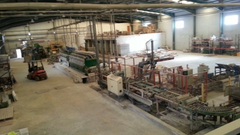 Ref. 100V17 FULLY AUTOMATED PLANT FOR THE PRODUCTION OF SINGLE-LAYER TERRAZZO TILES BUILT BY “LONGIN...