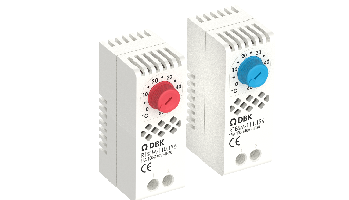 Bimetal Thermostat for controlling heating or cooling systems with adjustable switching temperature ...