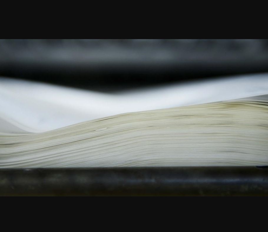 Impression sur papier de faible grammage