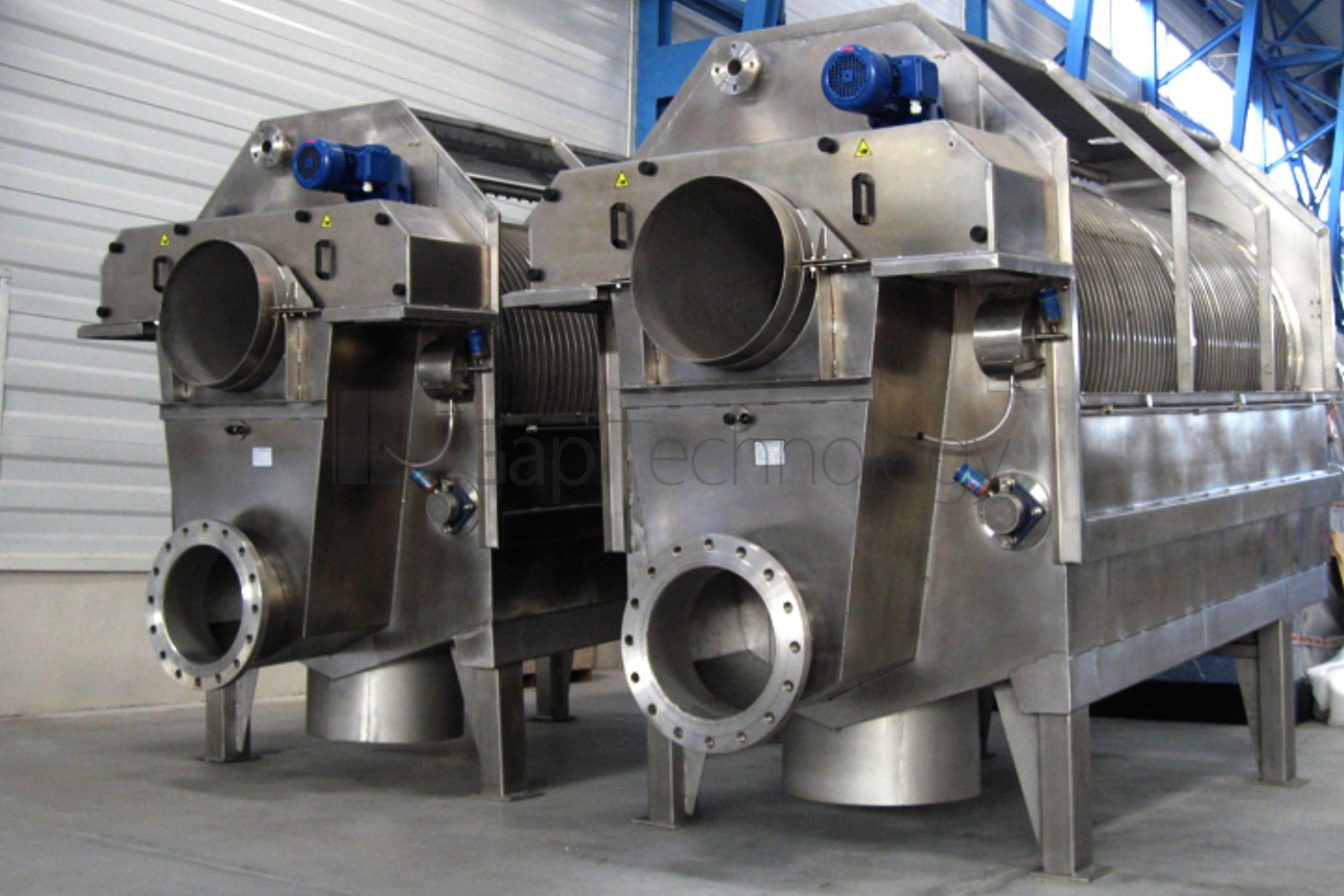 The Gaparator Internal Rotary Screen (IRS) operates with an internal construction wedge wire, woven ...