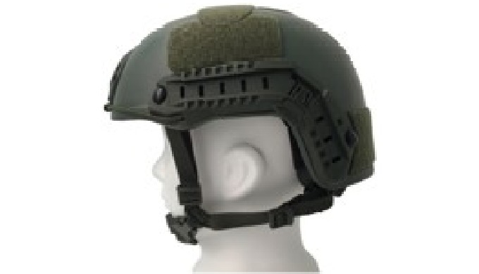 #Product Description Ultra-light ballistic helmet described with IIIA perfo...