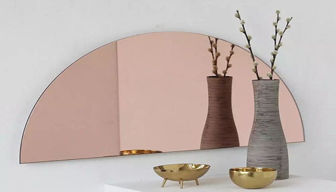 Colored Mirror is coated by float glass. The colored mirror is produced through a thermal processing...