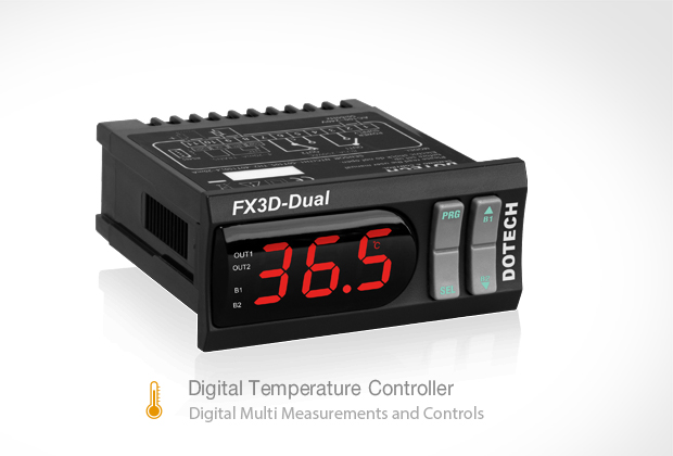 Dual sale temp controller