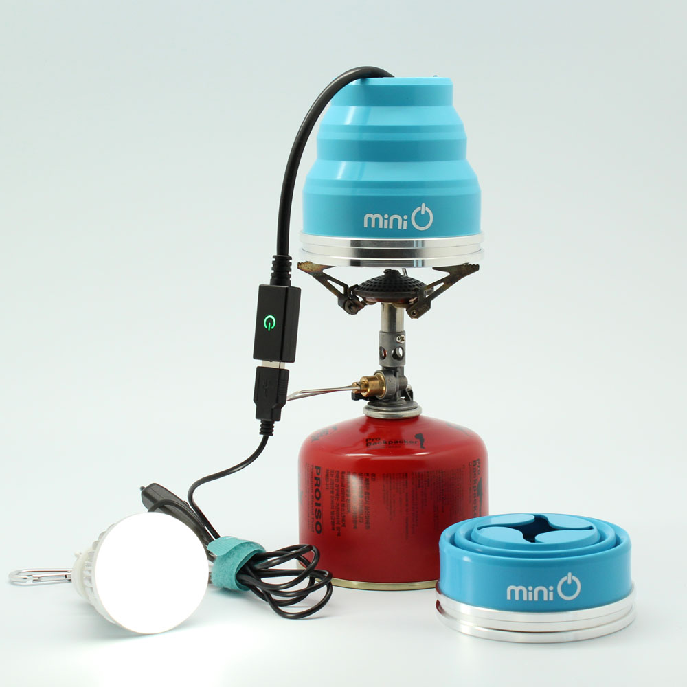 The miniO is a small and lightweight portable personal generator. It generates electricity by the te...