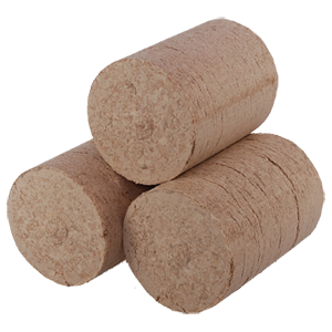 ecological wood briquettes