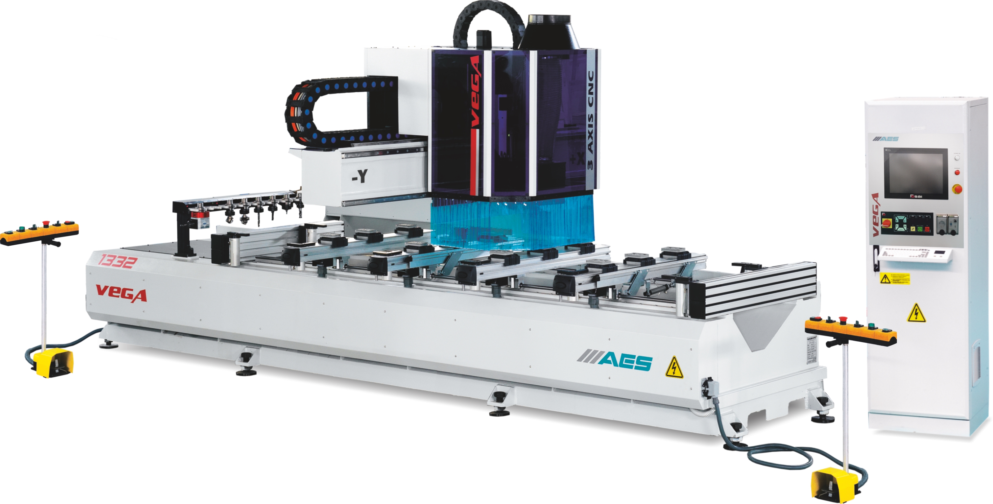3 Eksen Ahşap İşleme CNC Merkezi 3 Eksen Ahşap İşleme CNC Freze