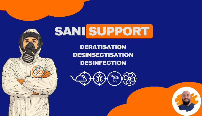 SANI SUPPORT propose des prestations de dératisation et de désinsectisation à Lyon destinées à la ge...