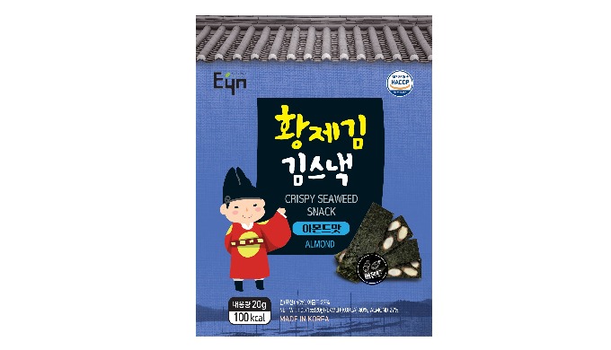 Healthy Snack Made from Korean Seaweed Crispy and pleasant texture made with domestic seaweed snack ...