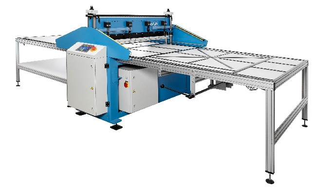 Leistungsfähige, hochpräzise Zackenmuster-Schneidmaschine, geeignet für eine Vielzahl von verschiede...