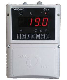 eZin,Lower HP controle panel -Electronic valve, Comp., FAN, defrost control by 4 outputs. -Control p...