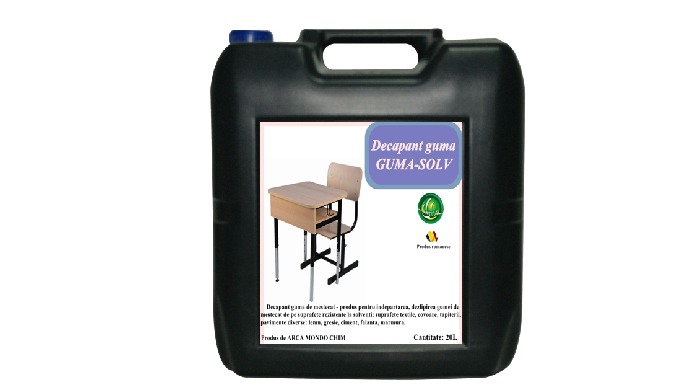 Decapant guma de mestecat GUMA-SOLV - produs pentru indepartarea, dezlipirea gumei de mestecat de pe...